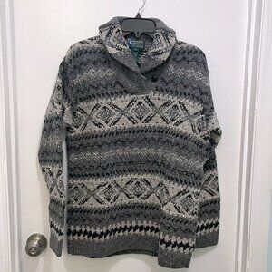 Vintage Ralph Lauren Women's Wool Hand Knit Sweater